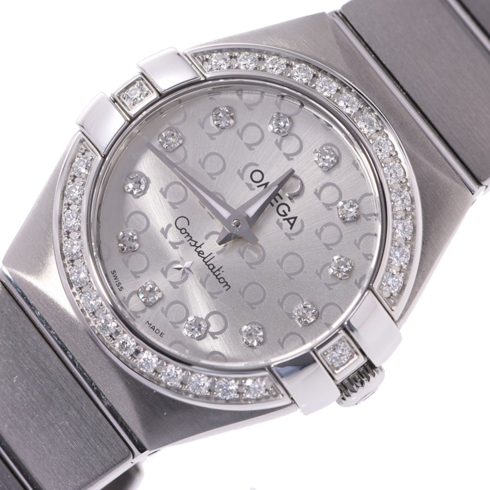 

Omega Silver Diamonds Stainless Steel Constellation