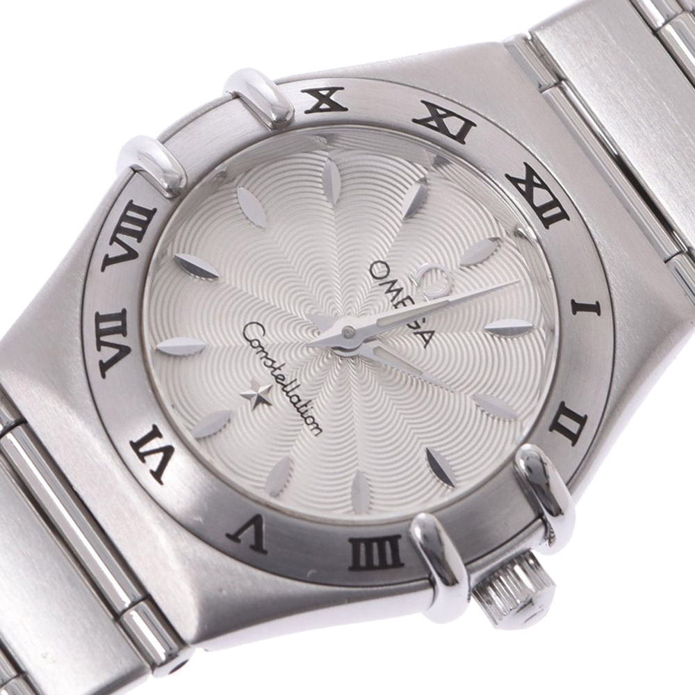 

Omega Silver Stainless Steel Constellation Mini