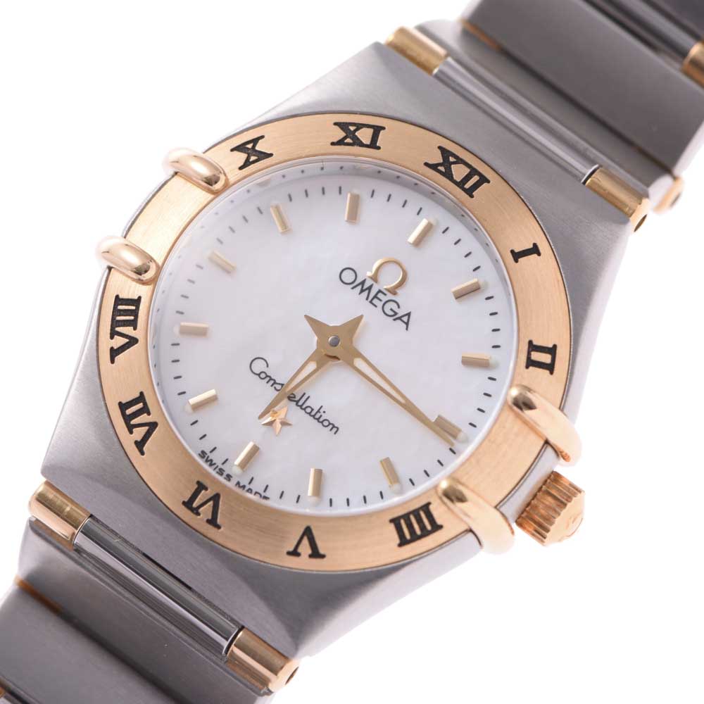 

Omega White Yellow Gold And Stainless Steel Constellation