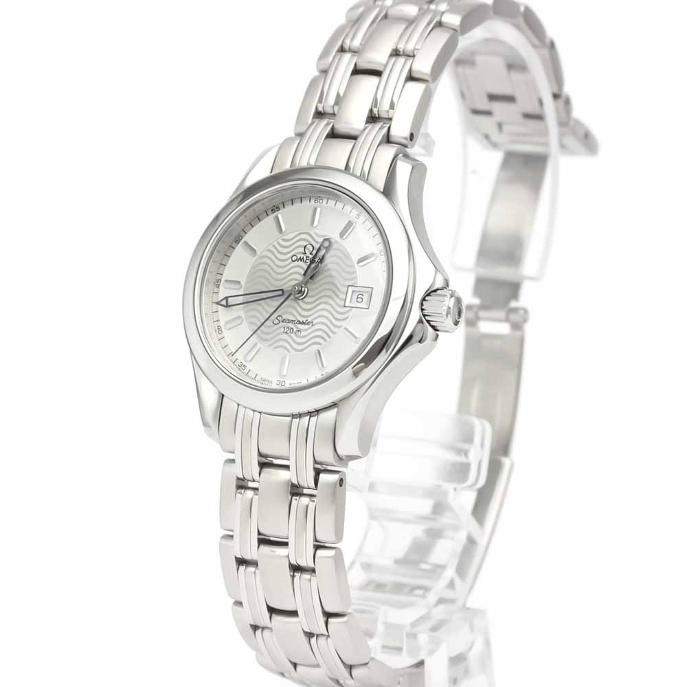 

Omega Silver Stainless Steel Seamaster