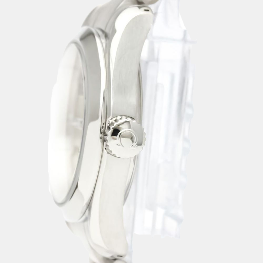 

Omega Silver Stainless Steel Seamaster Aqua Terra 2577.30 Quartz Women's Wristwatch 29 mm