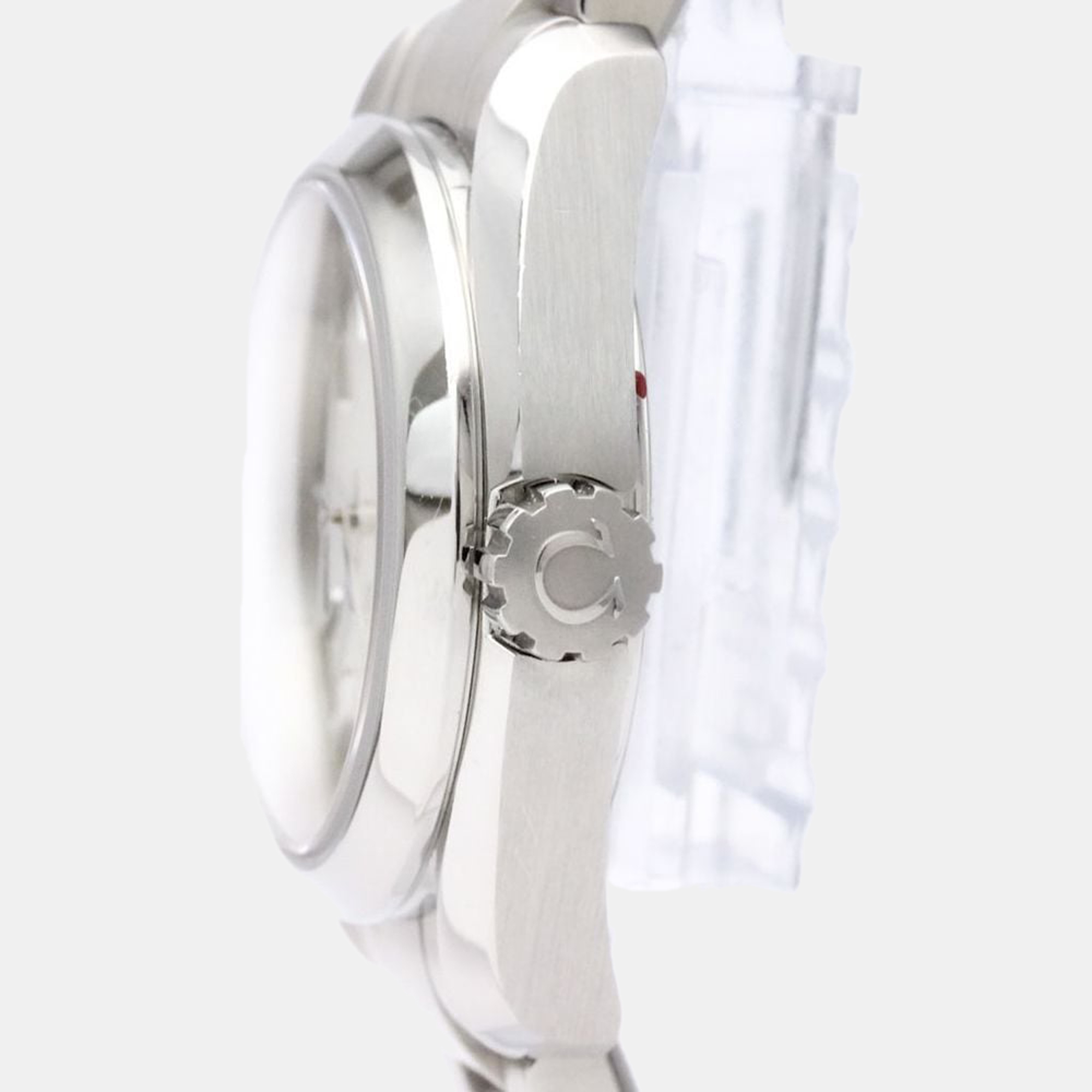 

Omega Silver Stainless Steel Seamaster Aqua Terra 231.10.30.61.02.001 Quartz Women's Wristwatch 30 mm