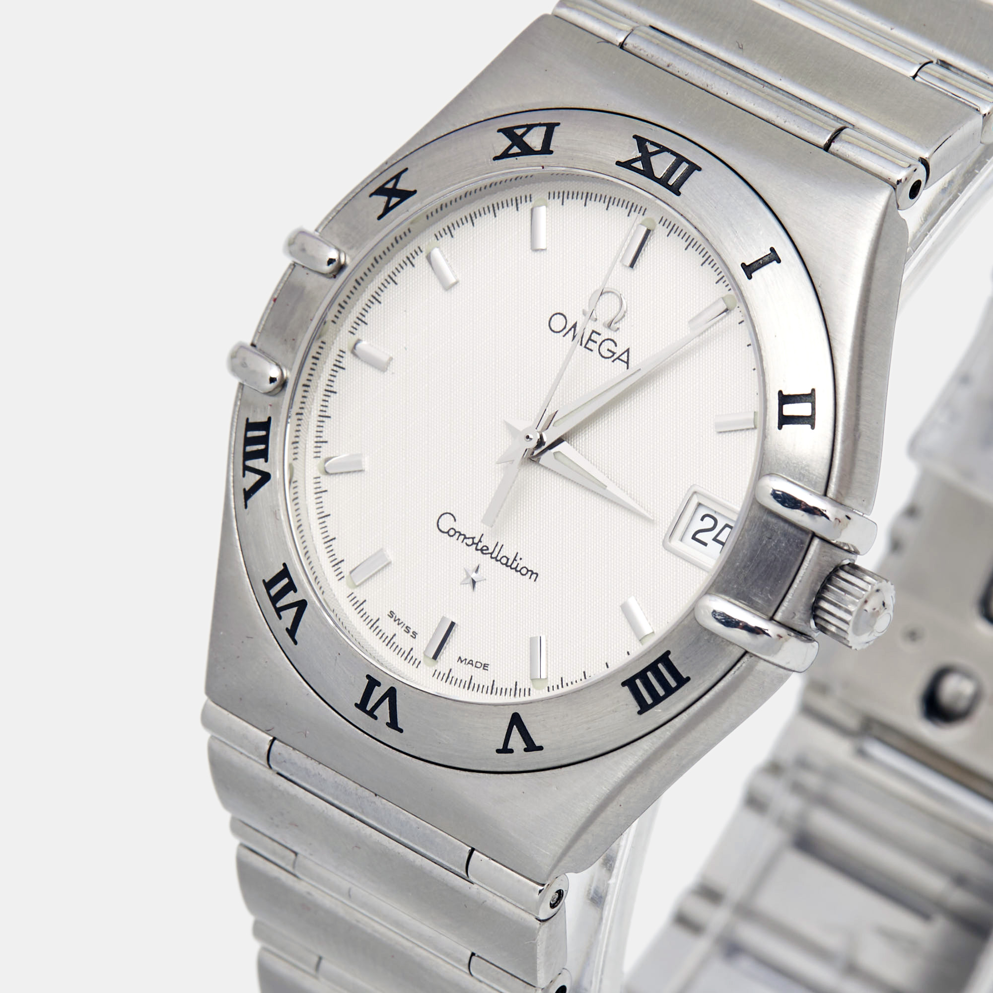 

Omega Silver Stainless Steel Constellation