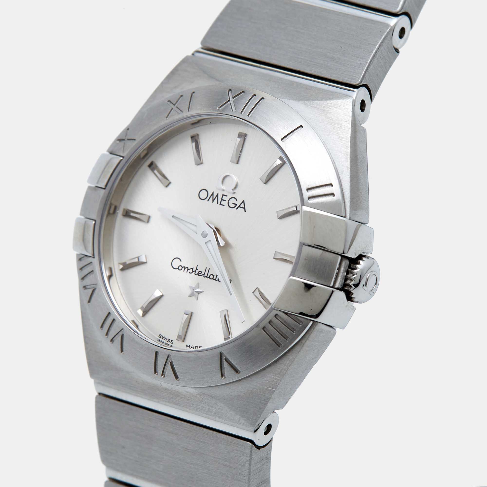 

Omega Silver Stainless Steel Constellation