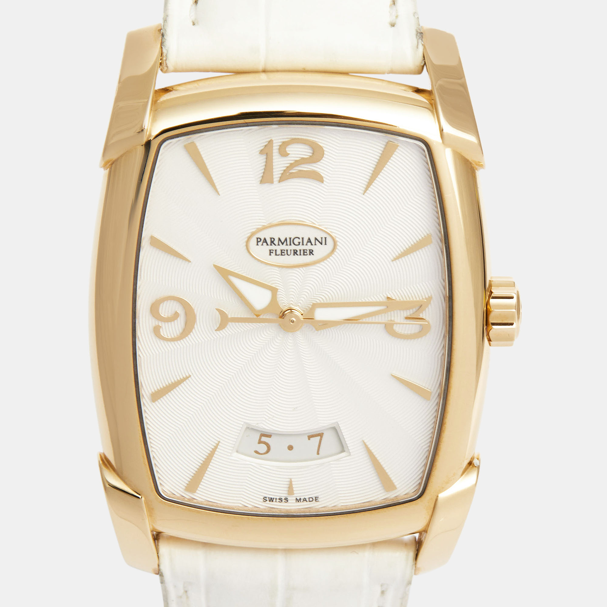 

PARMIGIANI 18K Watch, White