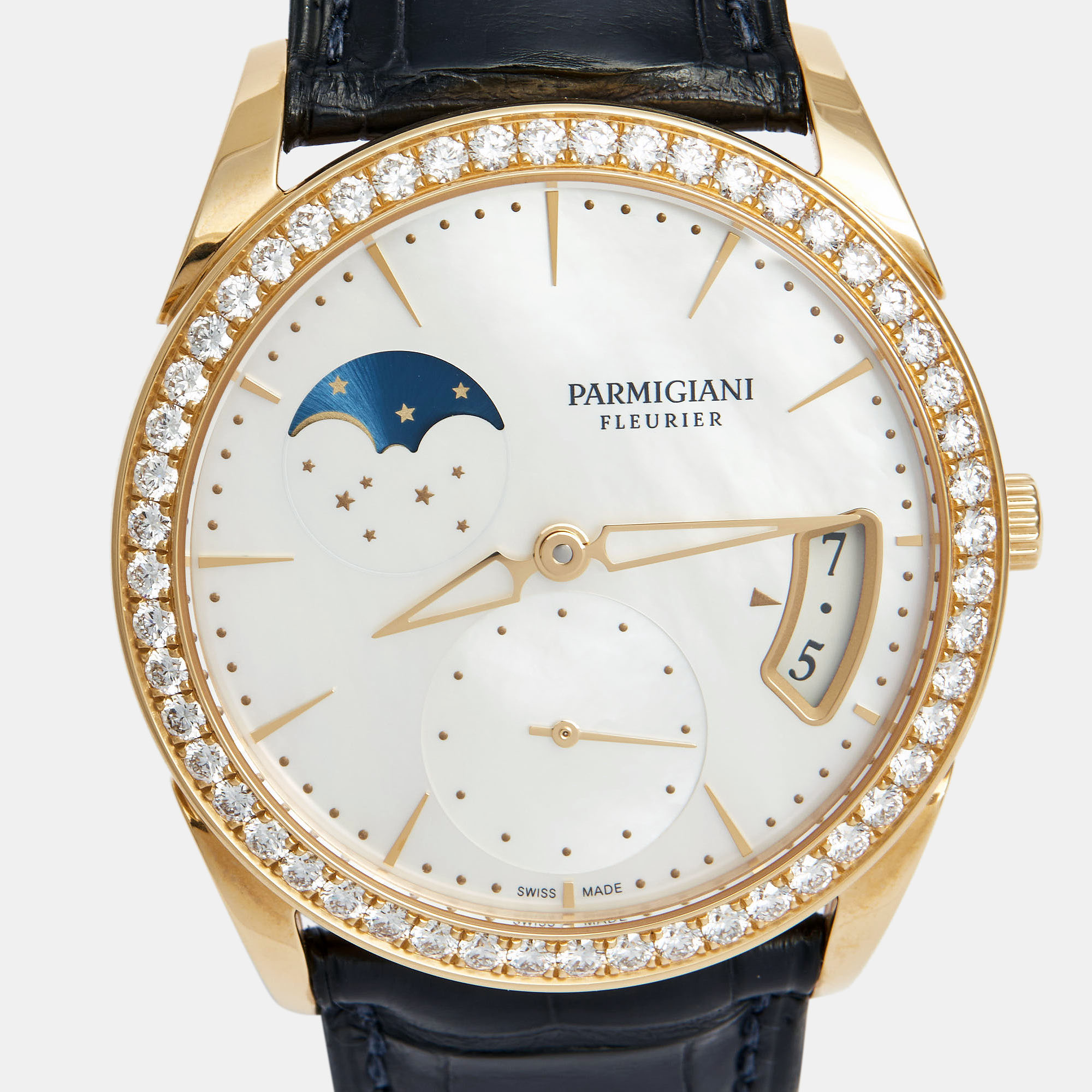 

PARMIGIANI 18K Watch, White