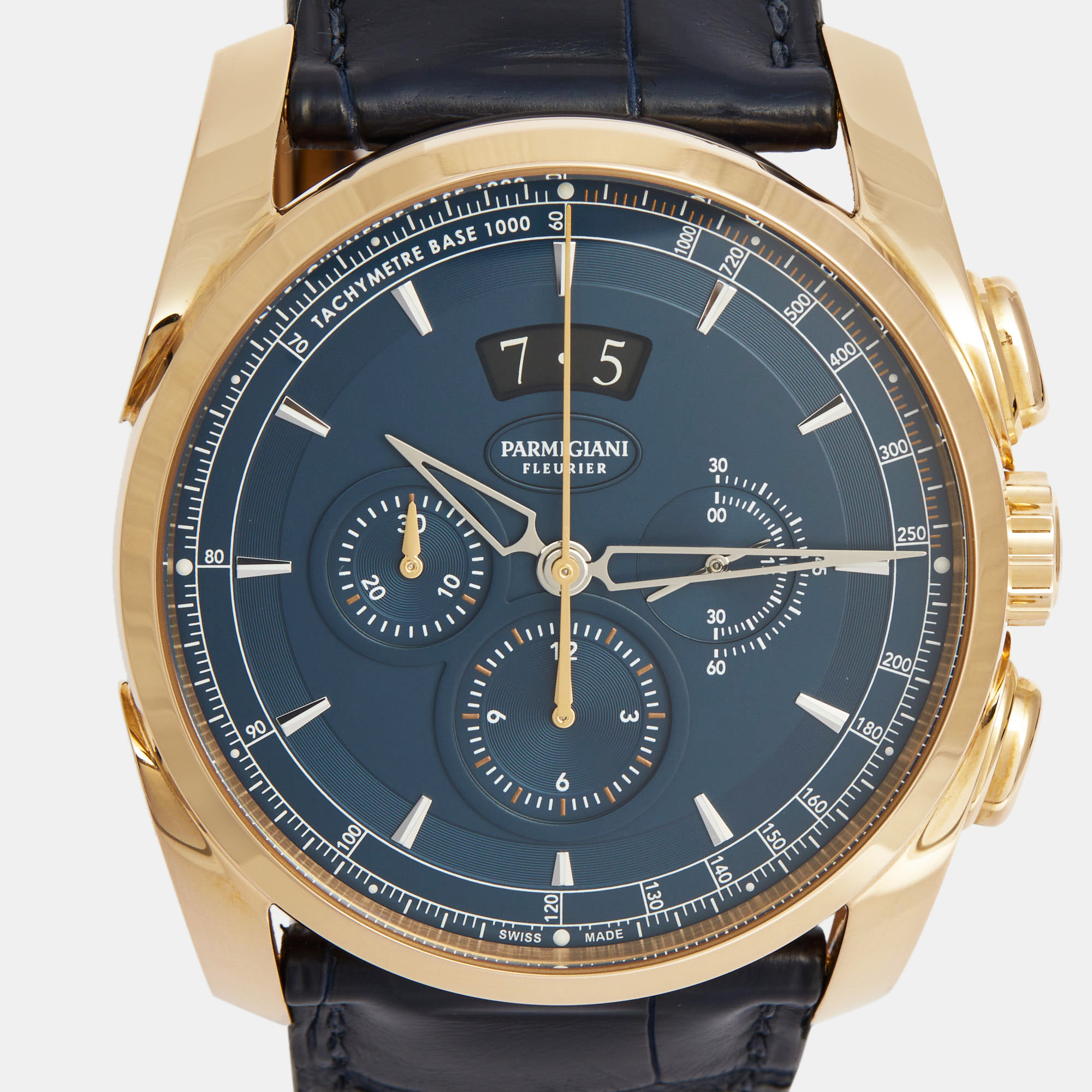 

PARMIGIANI 18K Watch, Blue