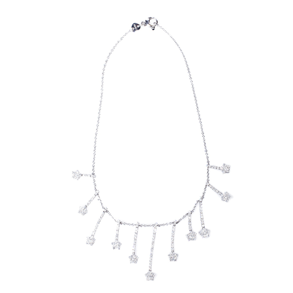 

Pasquale Bruni Diamond Falling Star Necklace, Silver