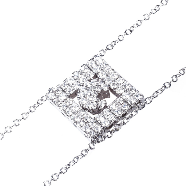 

Pasquale Bruni Diamond Moon Chain Bracelet, Silver