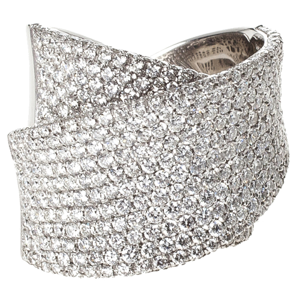 

Pasquale Bruni Diamond Ring Size, Silver