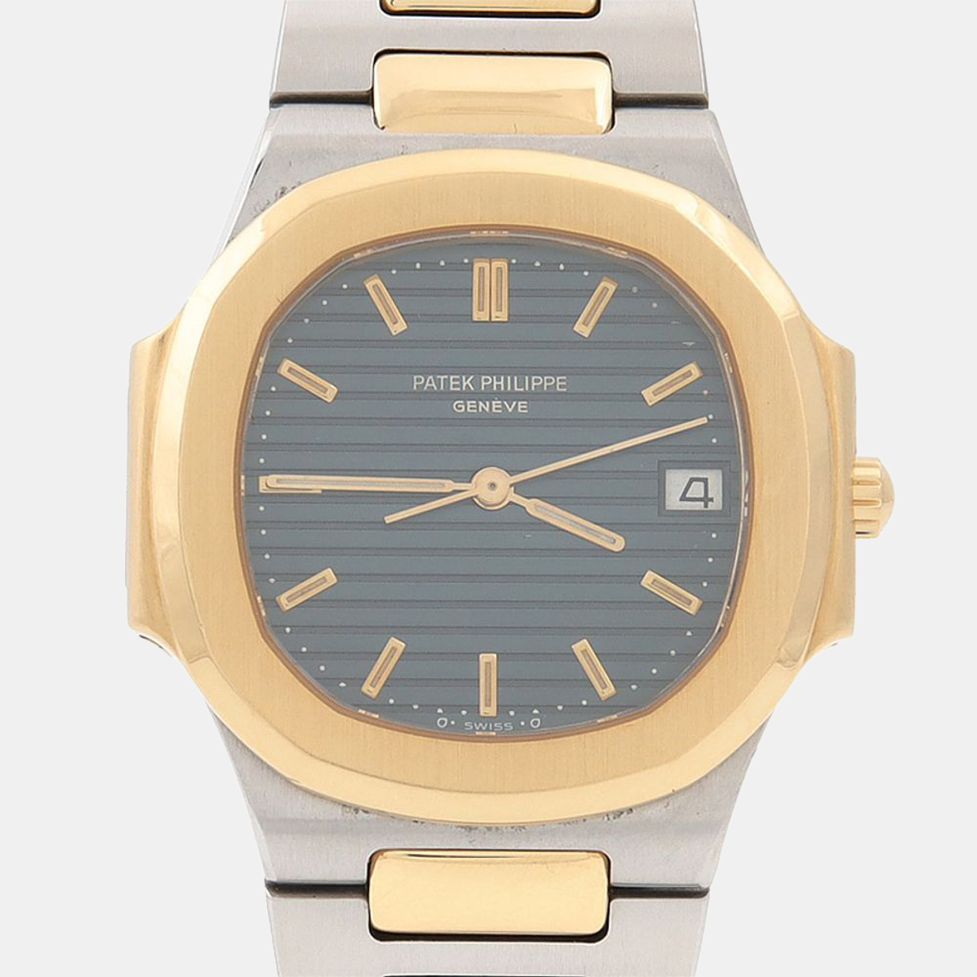 

Patek Philippe Nautilus 3900/1 Automatic Black 18K Yellow Gold Stainless Steel Men's Wristwatch