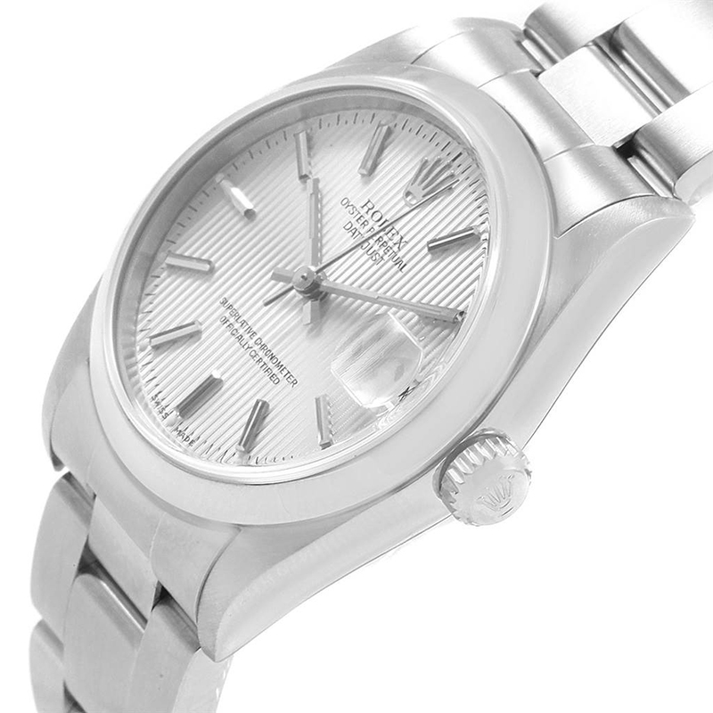 

Rolex Silver Stainless Steel Datejust