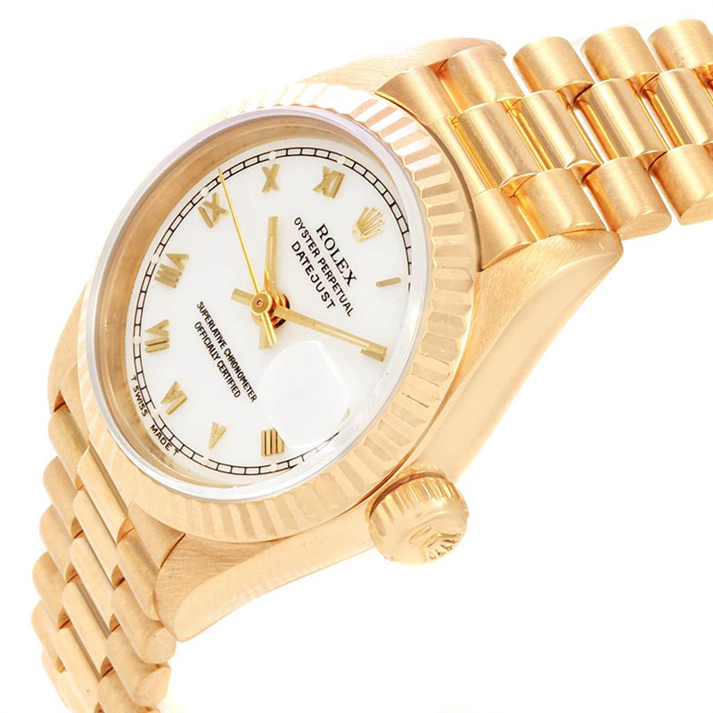 

Rolex Gold Diamonds, White