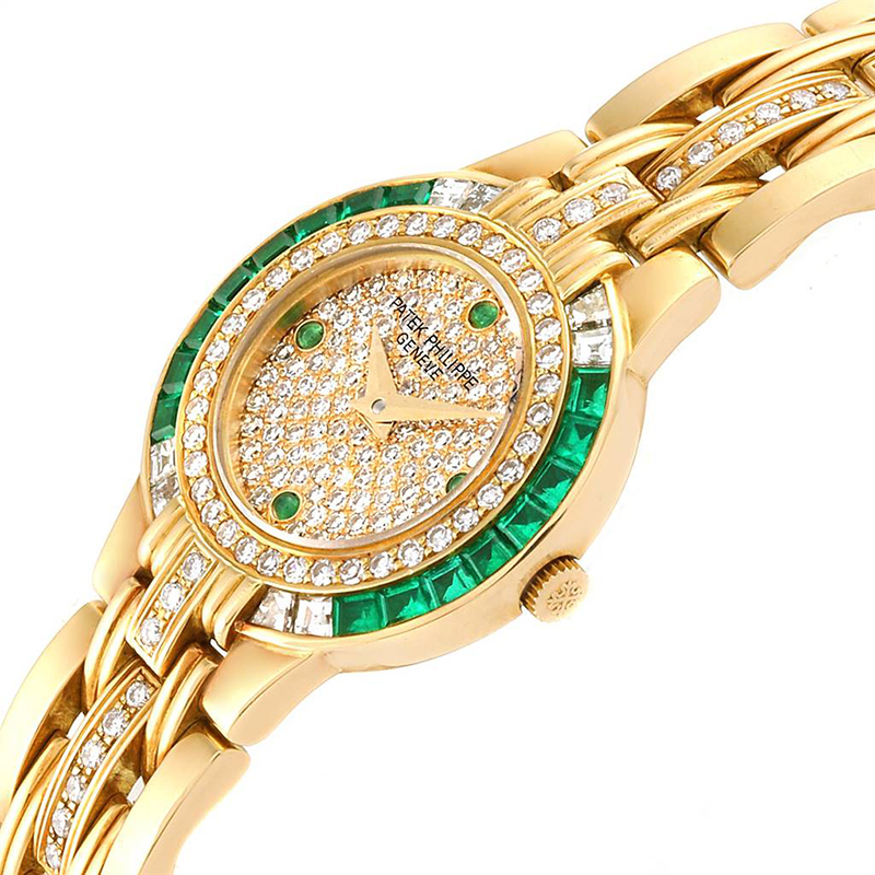 

Patek Philippe Diamond Pave-set, Gold