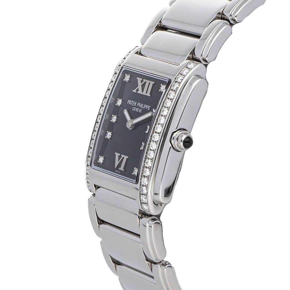 

Patek Philippe Black Diamonds Stainless Steel Twenty-4