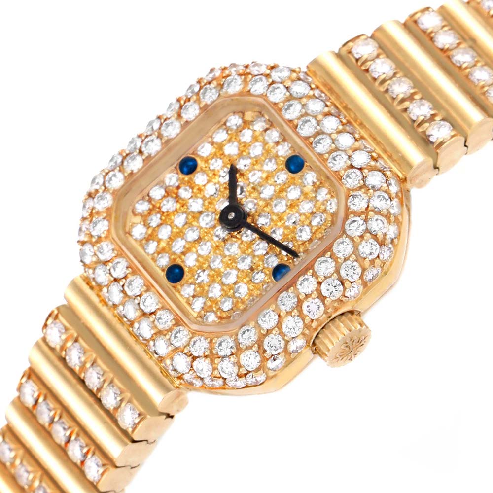 

Patek Philippe Champagne Diamonds Sapphire, Gold