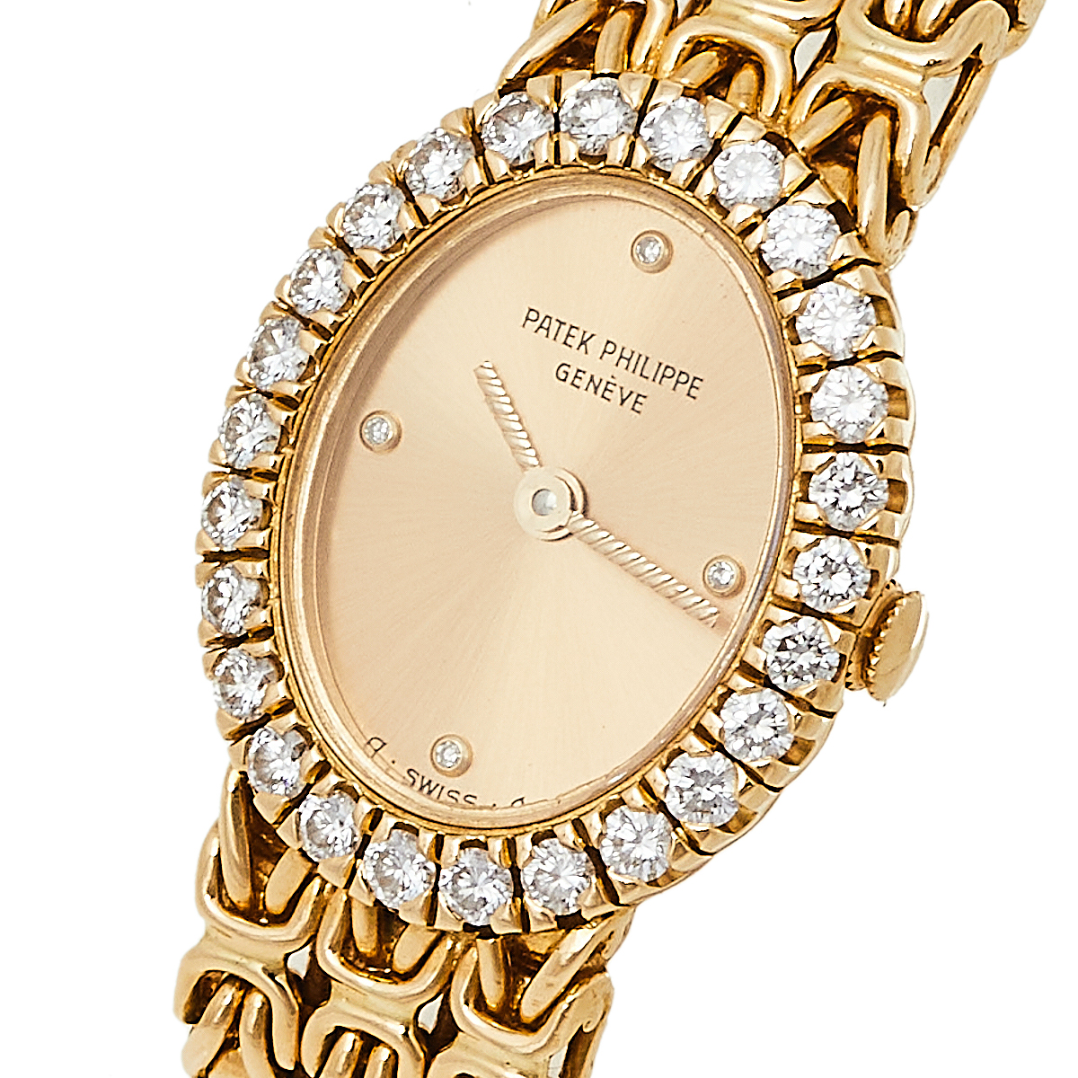 

Patek Philippe Champagne Diamonds, Gold