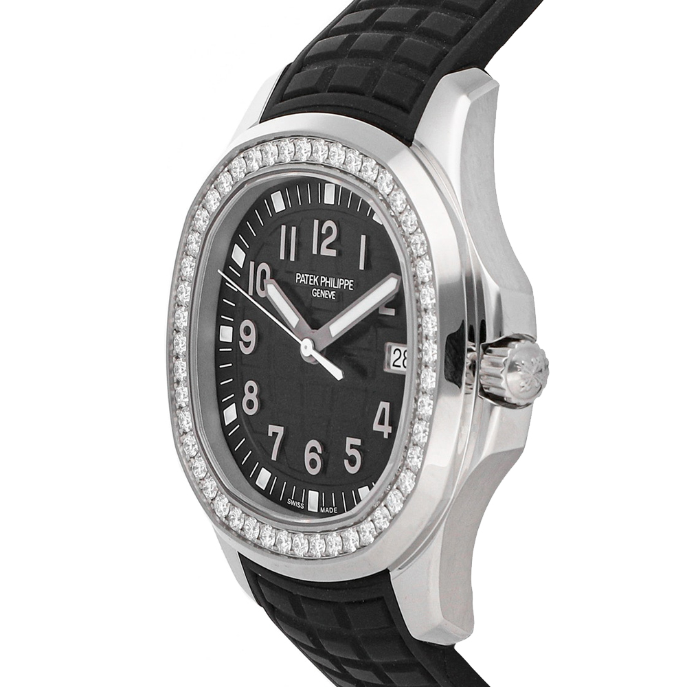 

Patek Philippe Black Diamonds Stainless Steel Aquanaut Luce 5267/200A-001 Women's Wristwatch 38 MM