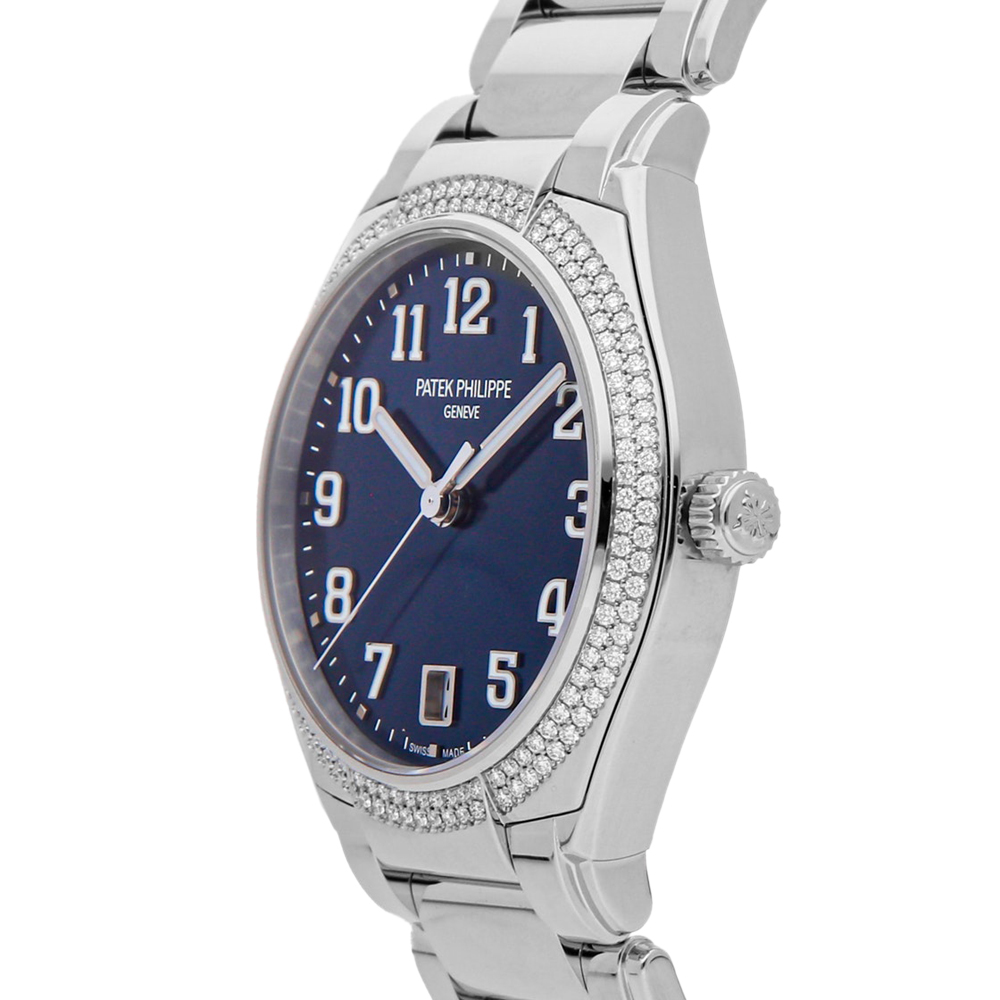 

Patek Philippe Blue Diamonds Stainless Steel Twenty 4 Round 7300/1200A-001 Women's Wristwatch 36 MM