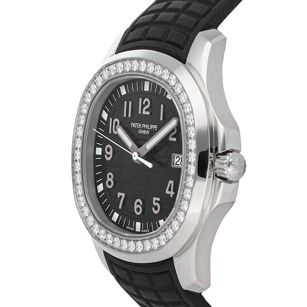 

Patek Philippe Black Diamonds Stainless Steel Aquanaut Luce 5267/200A-001 Women's Wristwatch 38 MM