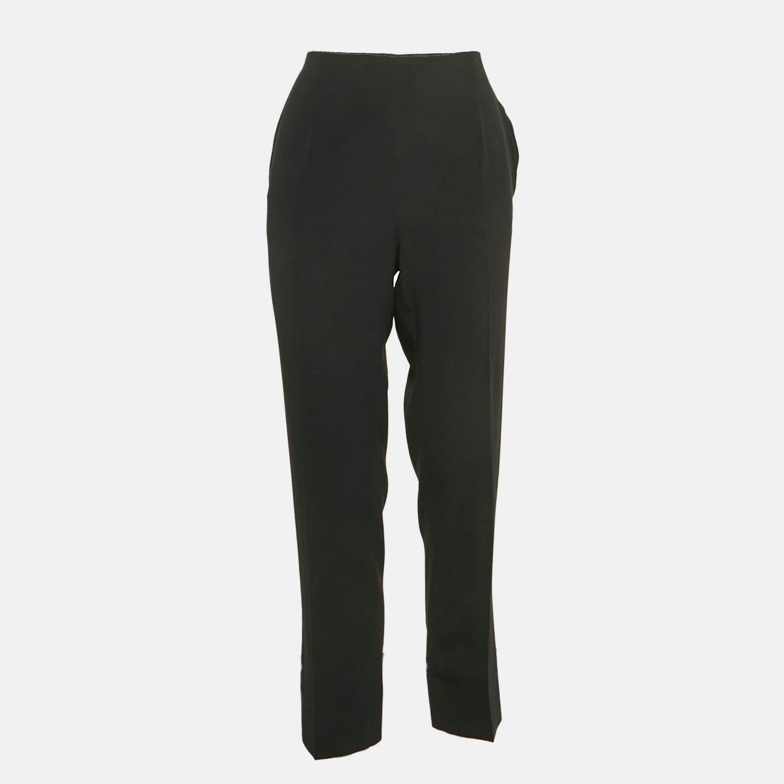 

Paule Ka Black Crepe Formal Trousers M