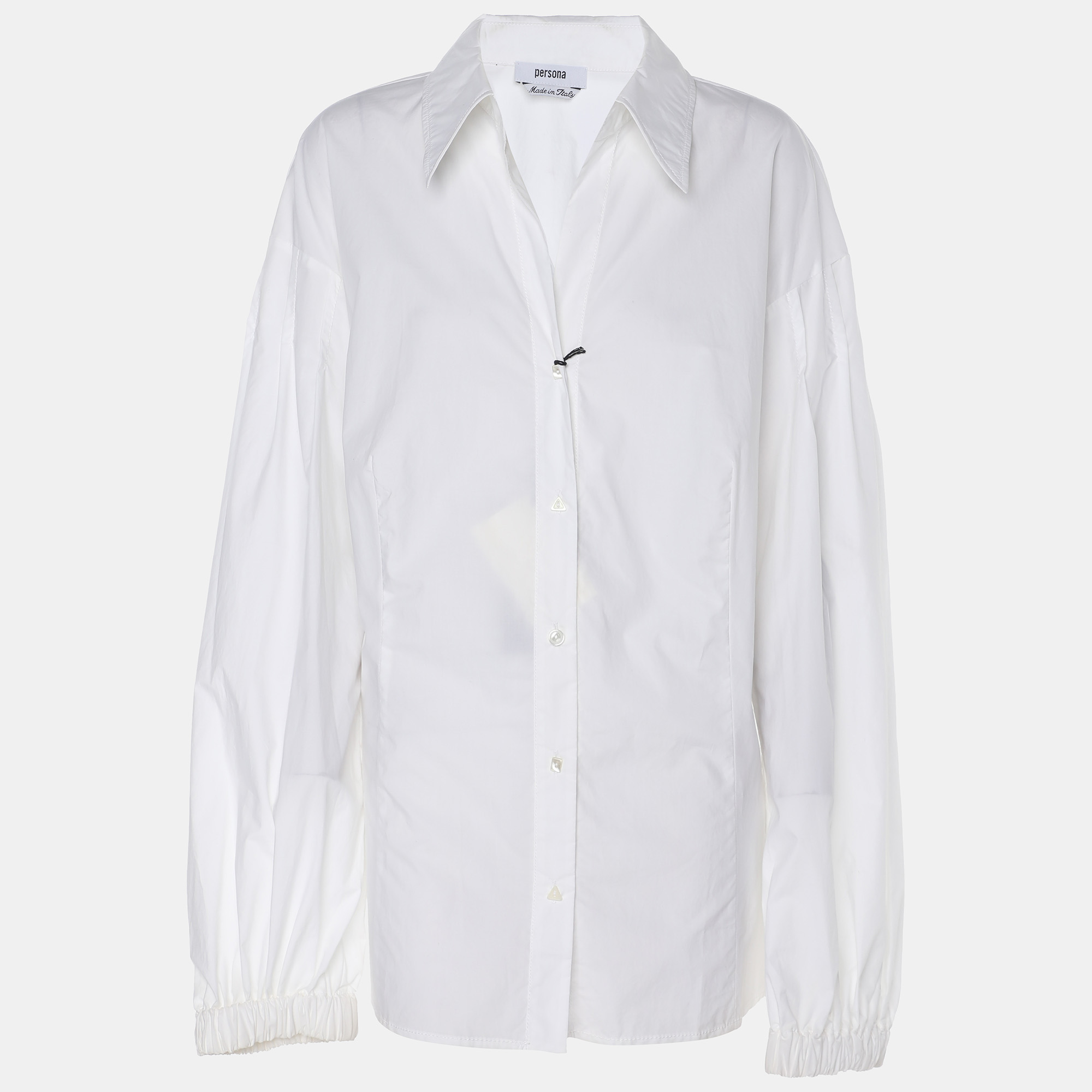 

Persona White Cotton Long Sleeve Shirt L