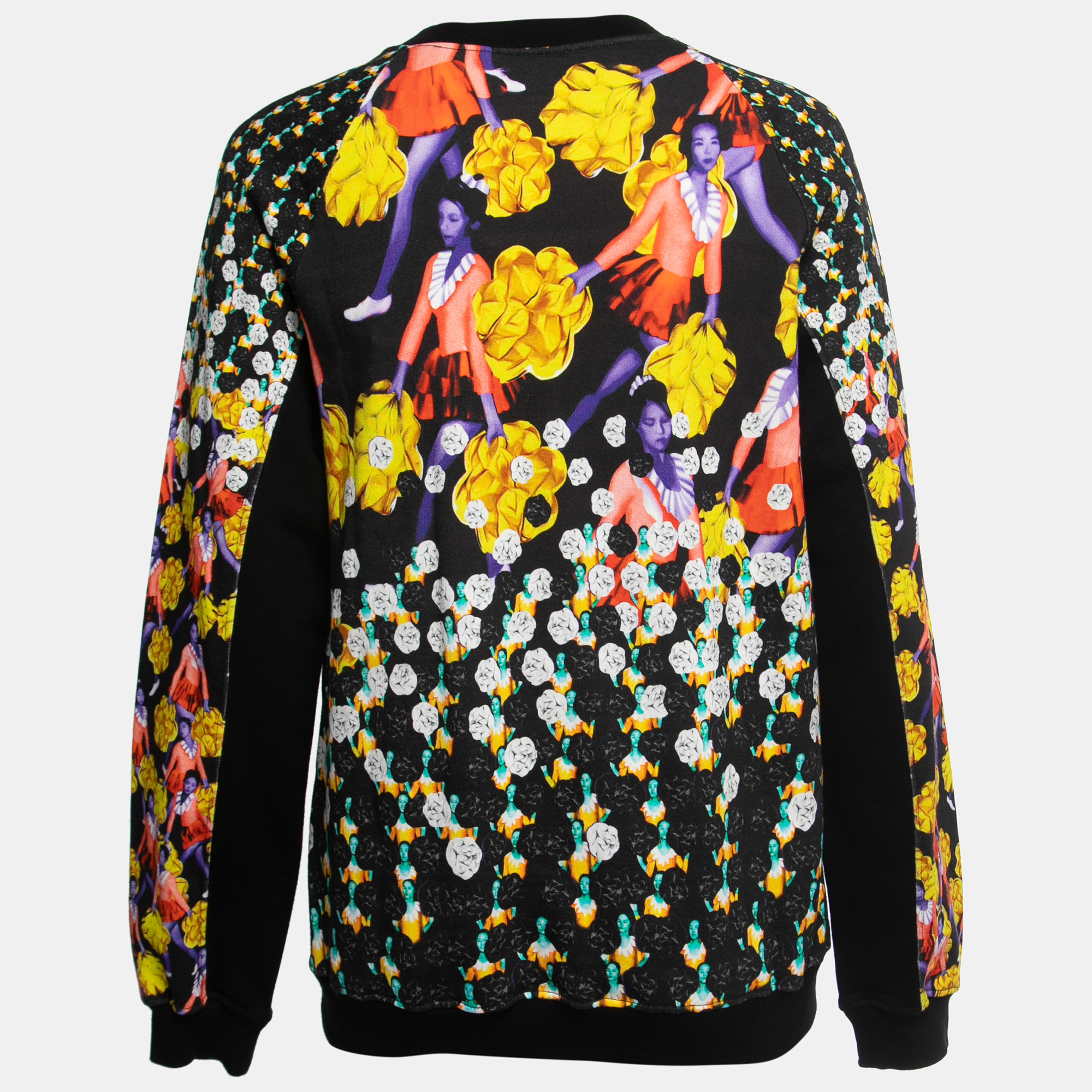 

Peter Pilotto Black Printed Cotton Sweatshirt