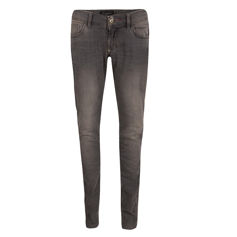 philipp plein jeans grey