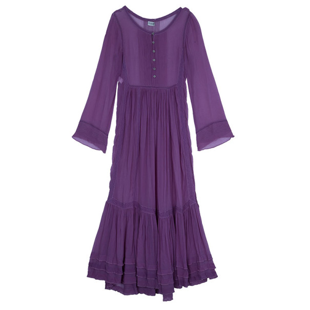 Pre Owned Philosophy di Alberta Ferretti Purple Maxi M