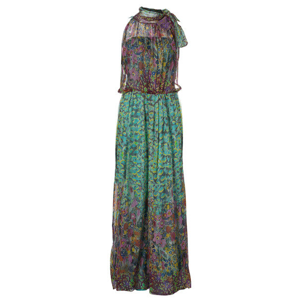 فستان فيلوسوفي دي البيرتا فيريتي نقوش متعددة الألوان ماكسي M