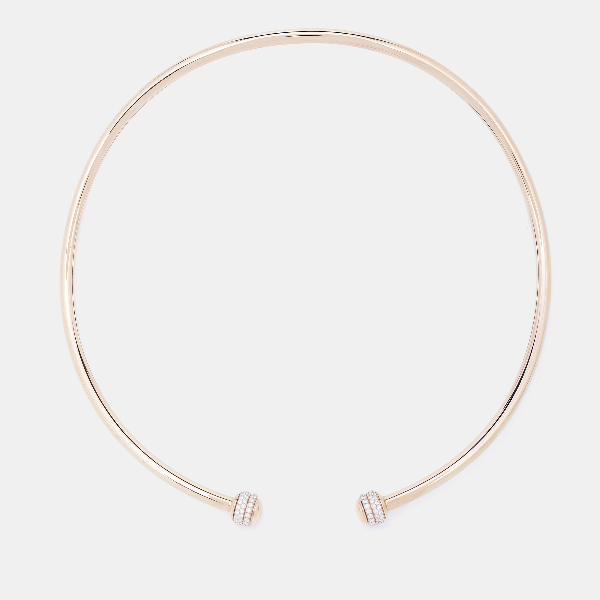 

Piaget Possession Diamond 18k Rose Gold Collar Necklace