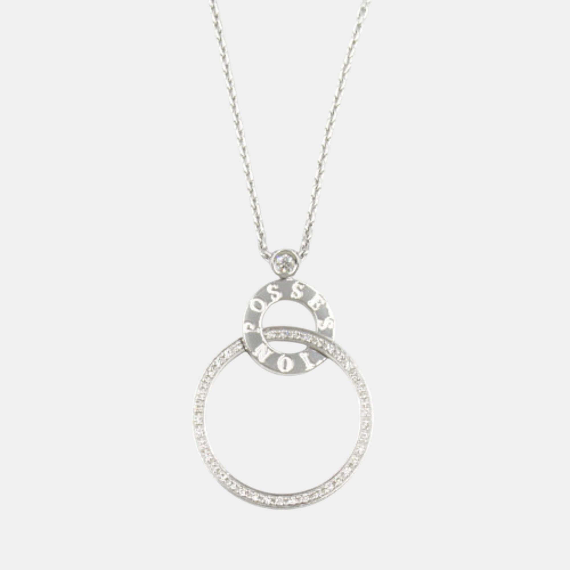 

Piaget 18K White Gold Possession Diamond Necklace