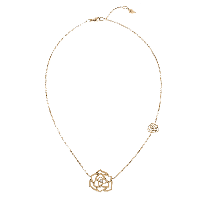 Piaget Rose Diamond 18k Rose Gold Necklace 
