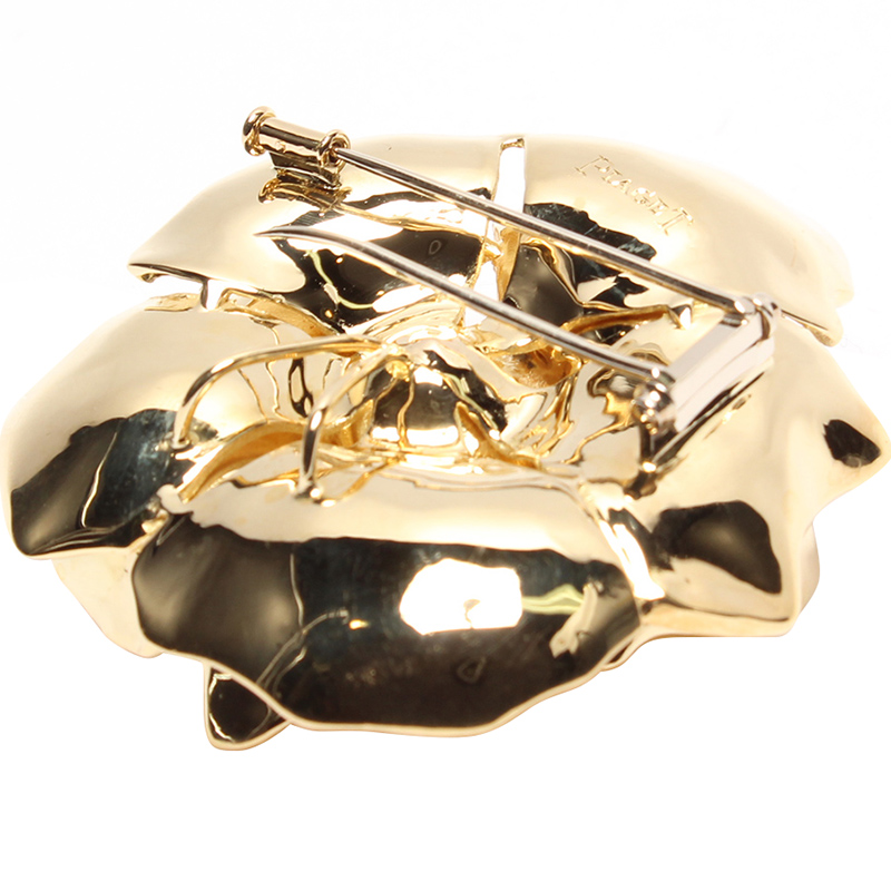 

Piaget Flower 18K Yellow Gold And Daimond Brooch