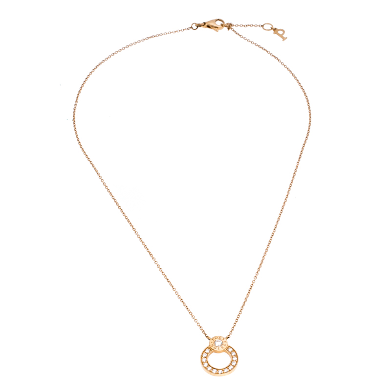 

Piaget Possession Diamond 18K Rose Gold Pendant Necklace