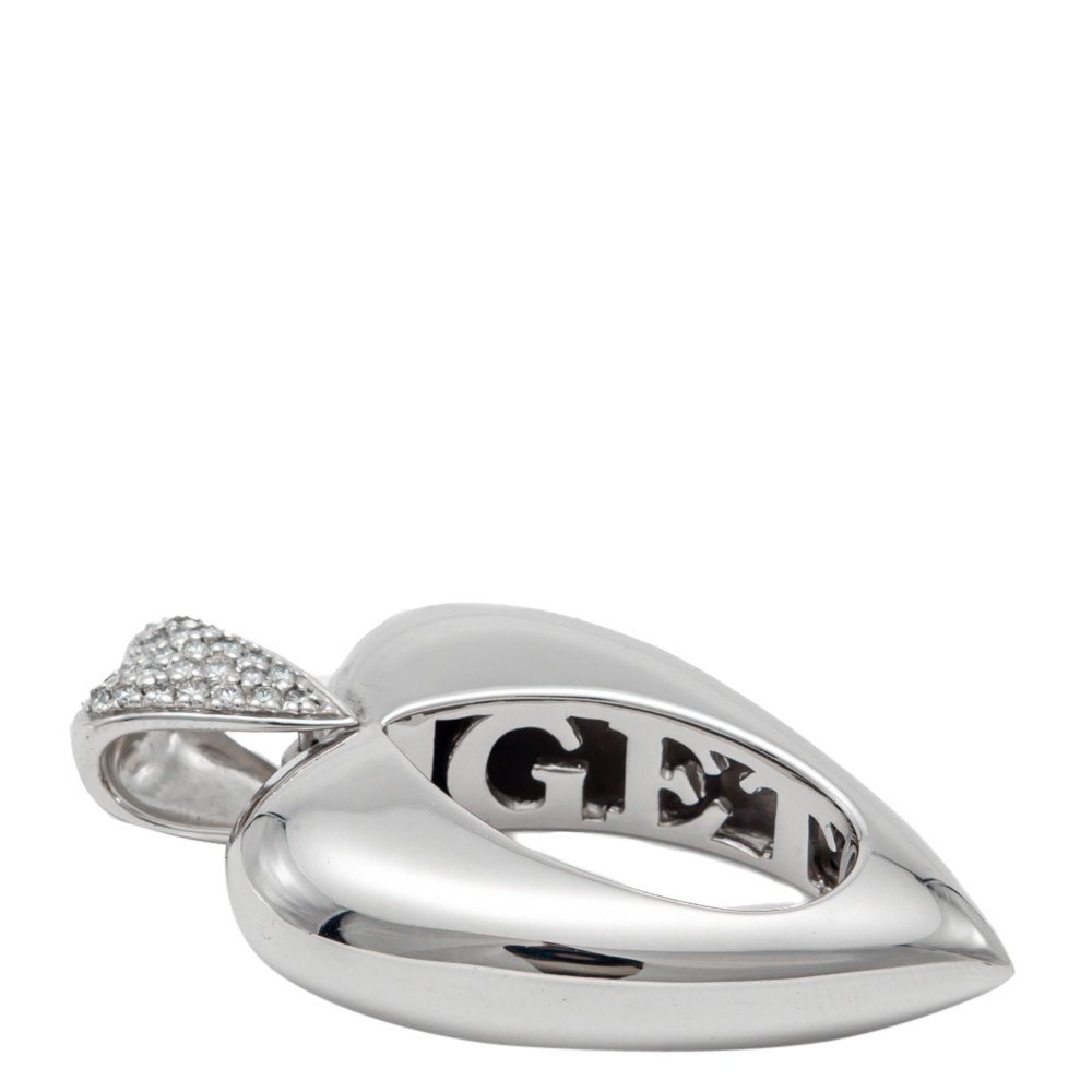 

Piaget White Gold Coeur Diamond Pendant Charm