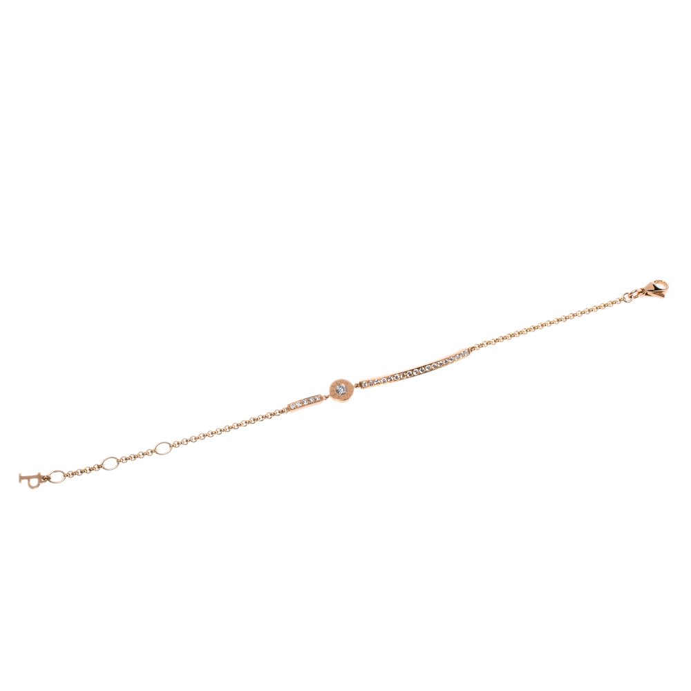 

Piaget Possession Diamond 18K Rose Gold Chain Link Bracelet