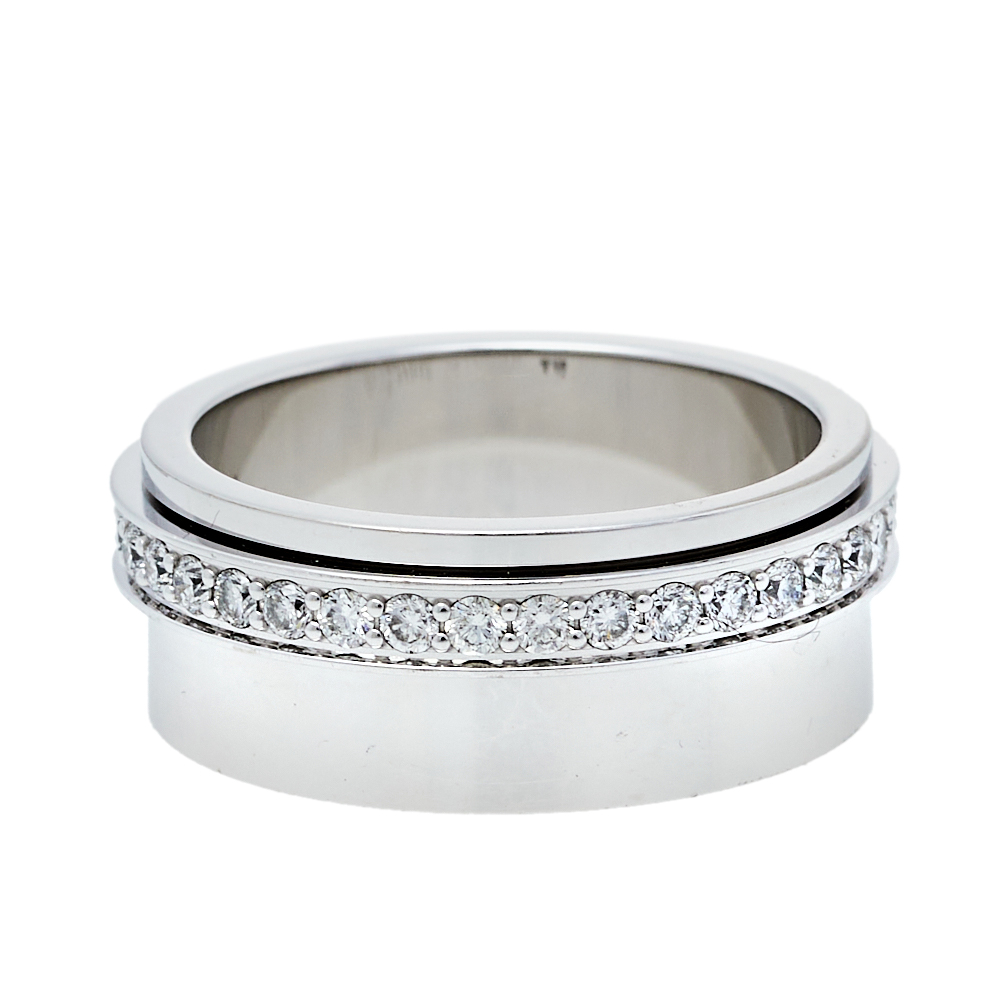 

Piaget Possession Diamond 18K White Gold Ring Size