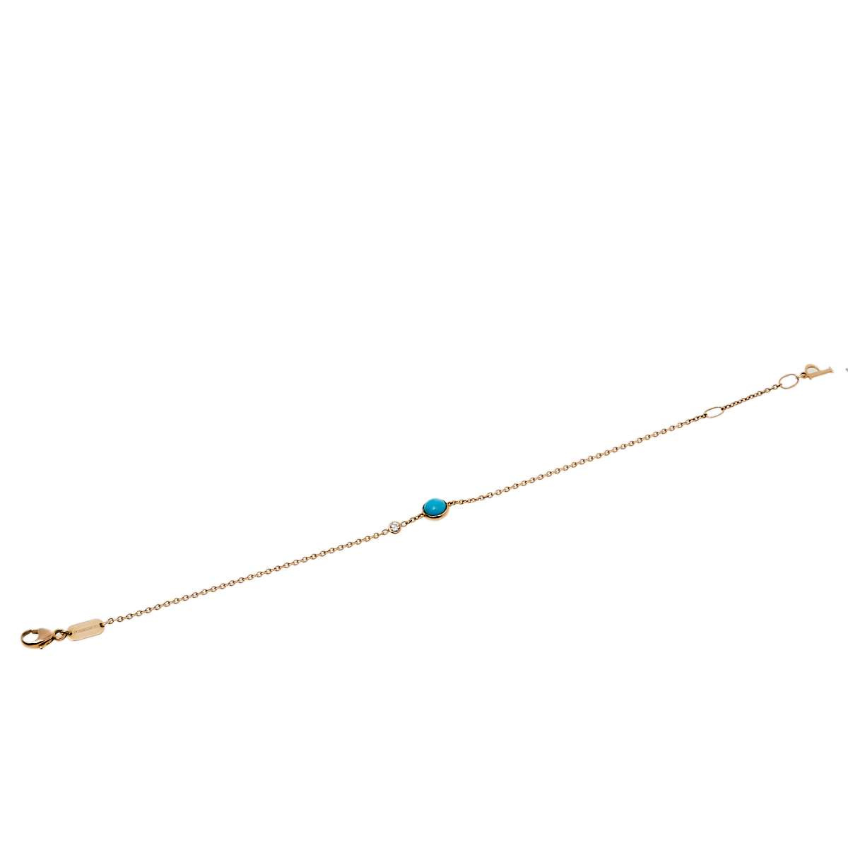 

Piaget Possession Turquoise Diamond 18K Rose Gold Bracelet