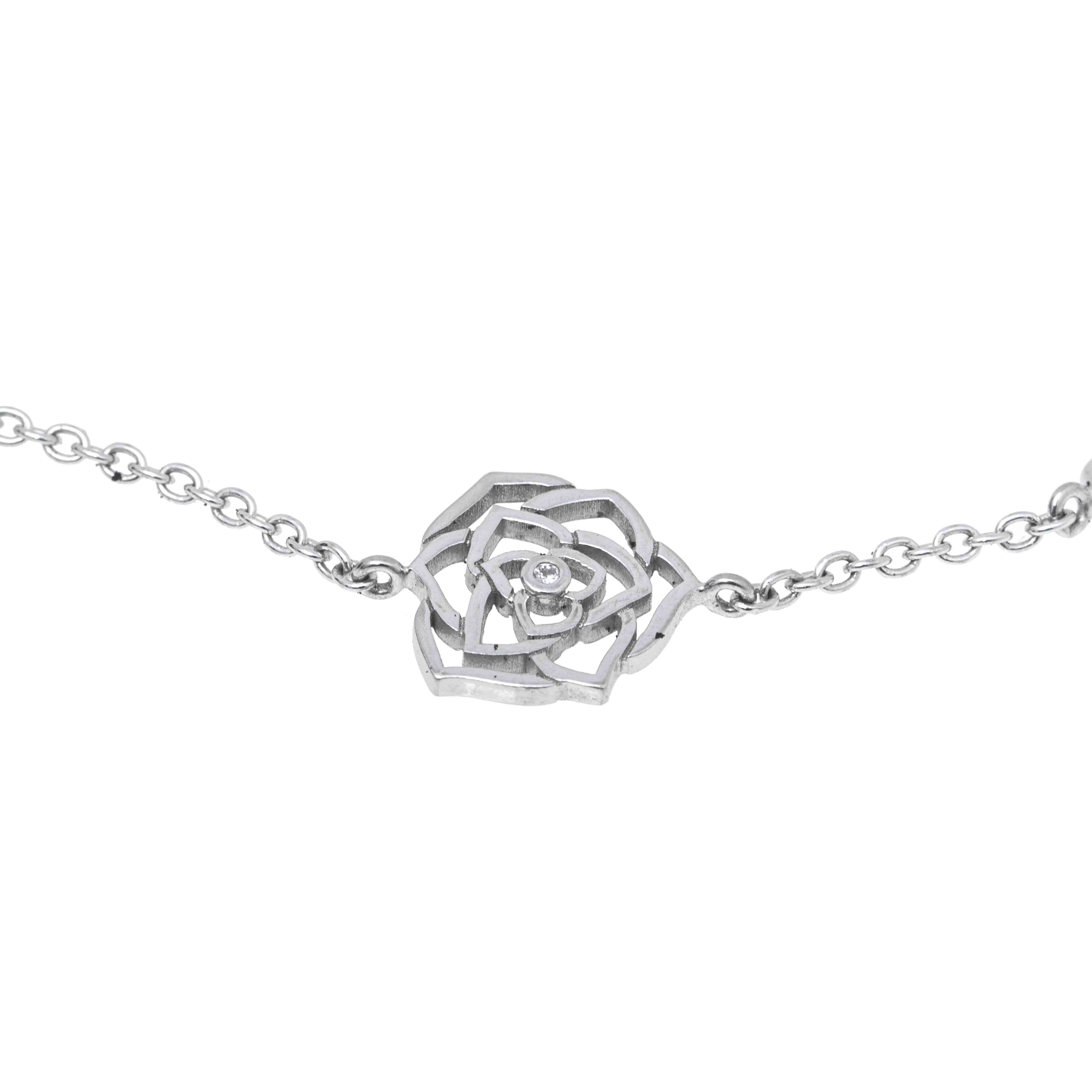 

Piaget Rose Diamond 18K White Gold Bracelet
