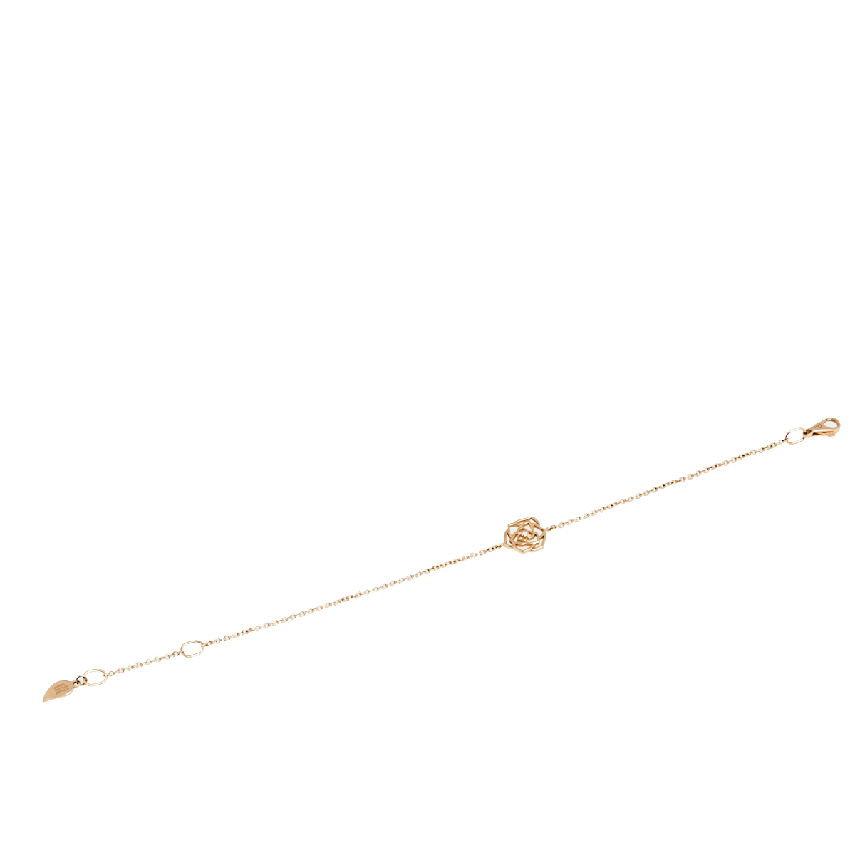 

Piaget Rose Diamond 18K Rose Gold Charm Bracelet