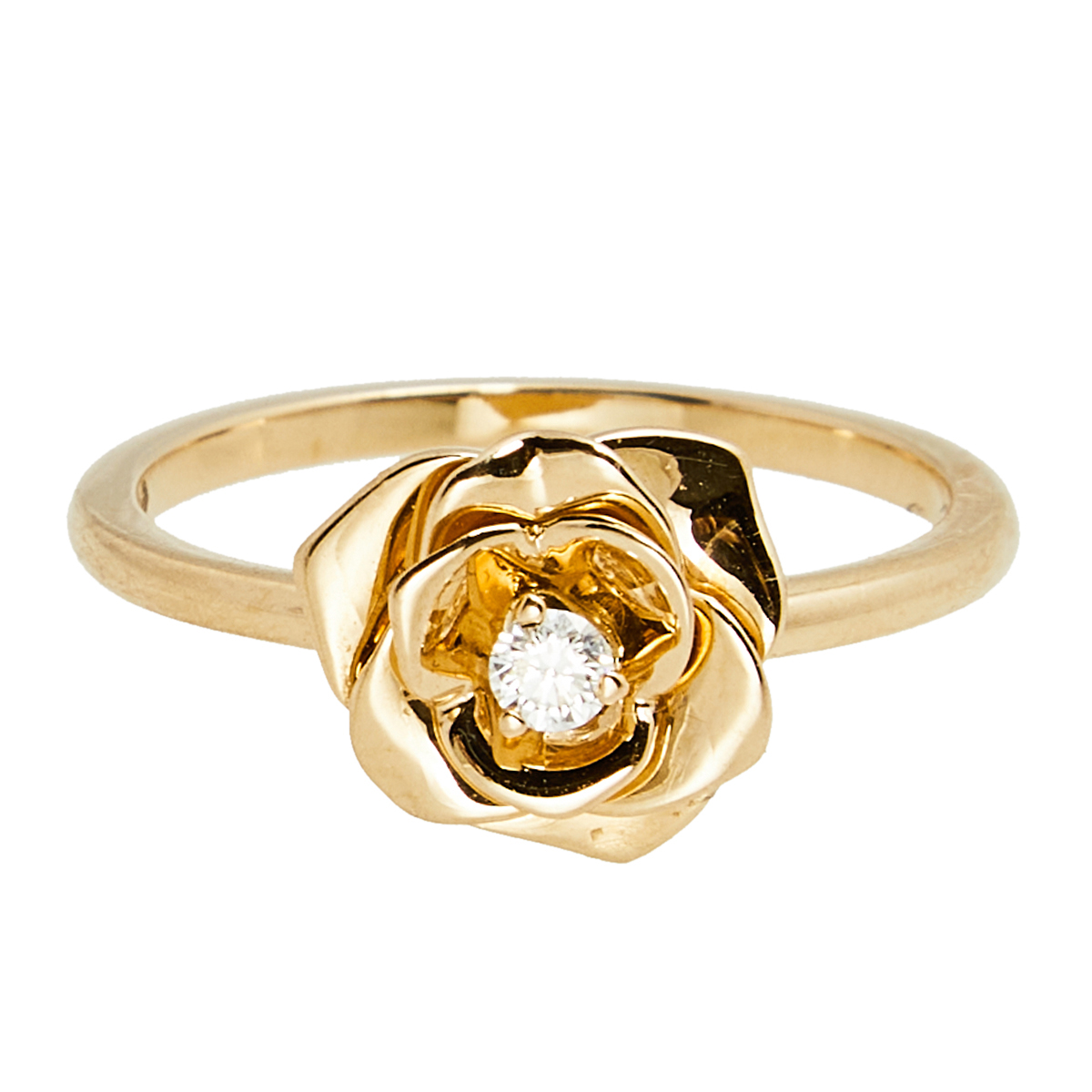 

Piaget Rose Diamond 18k Rose Gold Ring Size