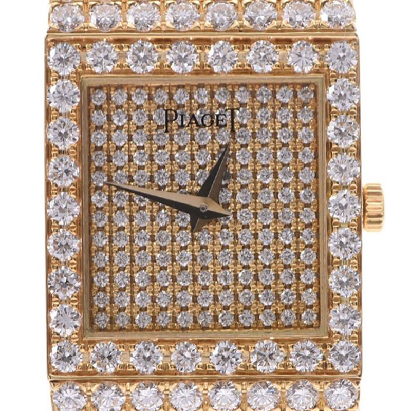 

Piaget Diamond Yellow Gold Quartz Women's Wristwatch