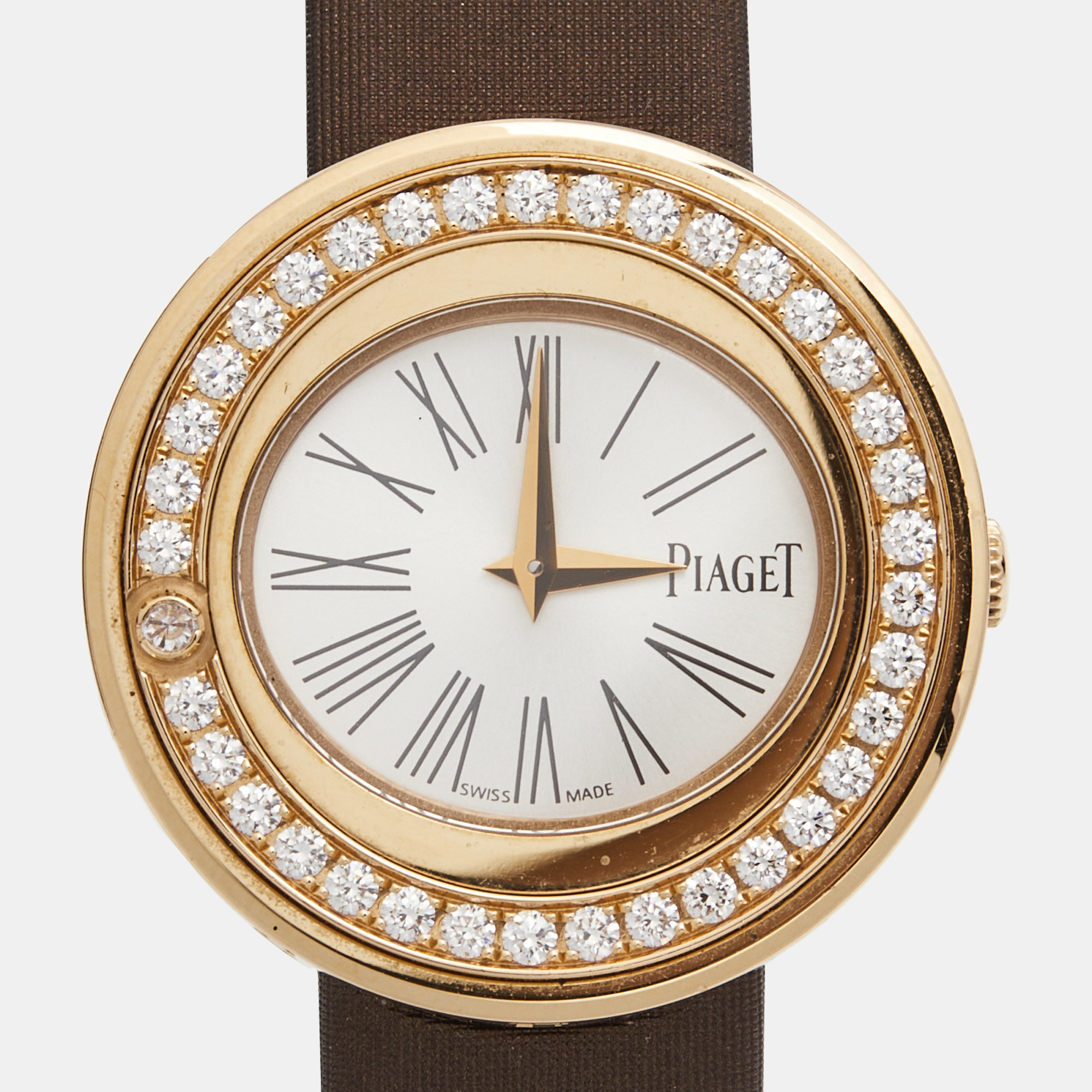 

Piaget Silver Dial, Brown