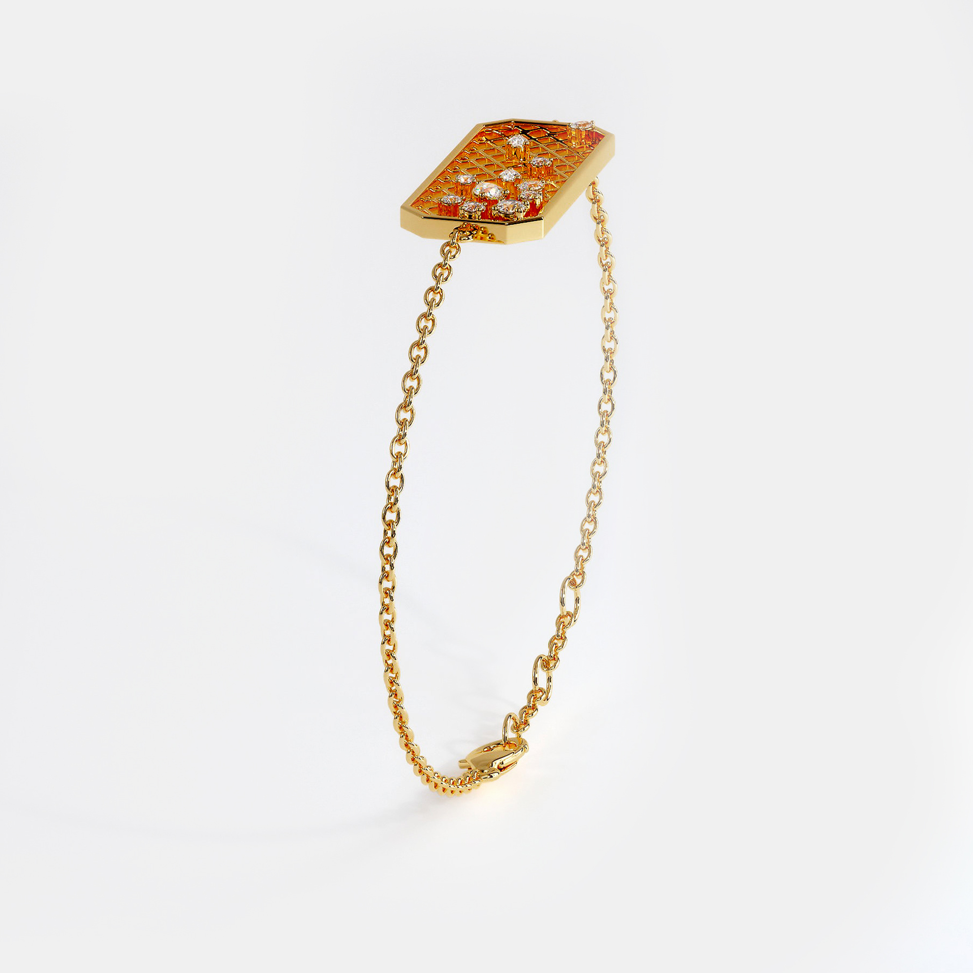 

Place Vendome Bracelet Vendome XII 0.18 Carat Yellow Gold