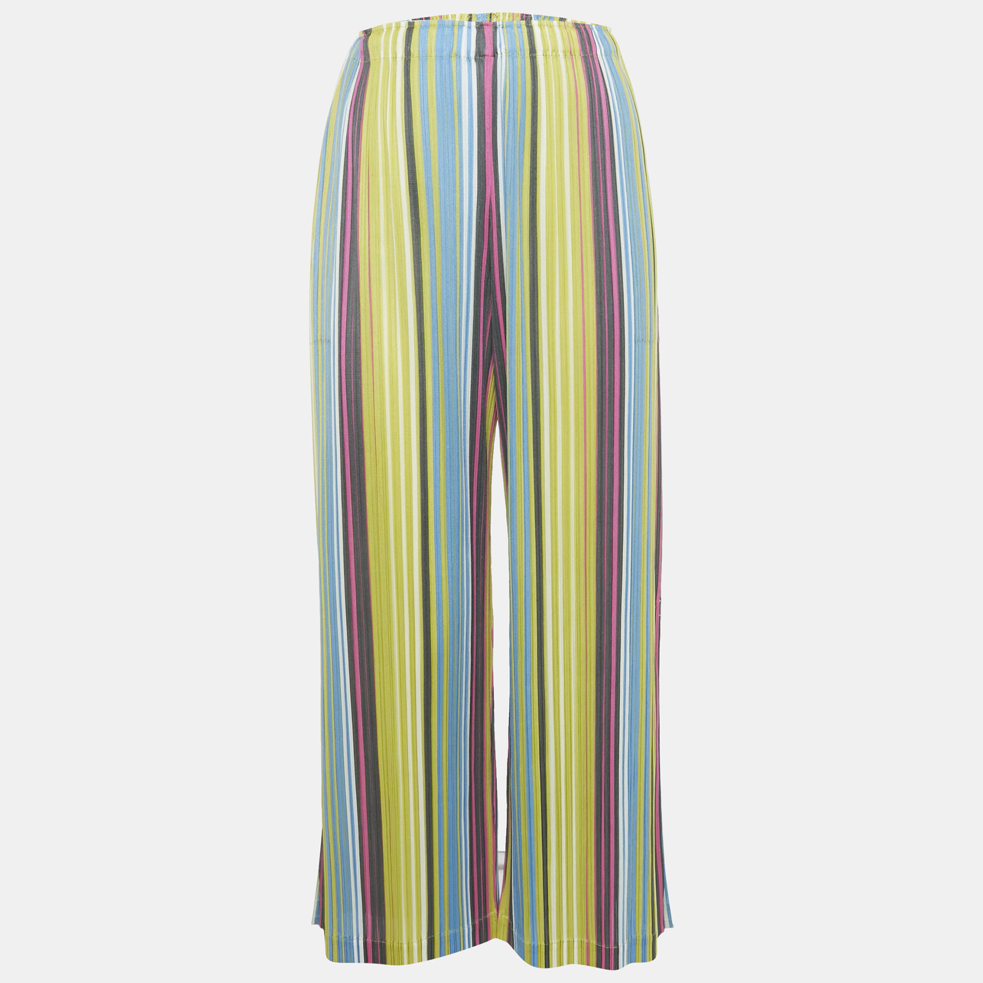 

Pleats Please Multicolor Plisse Palazzo Pants L