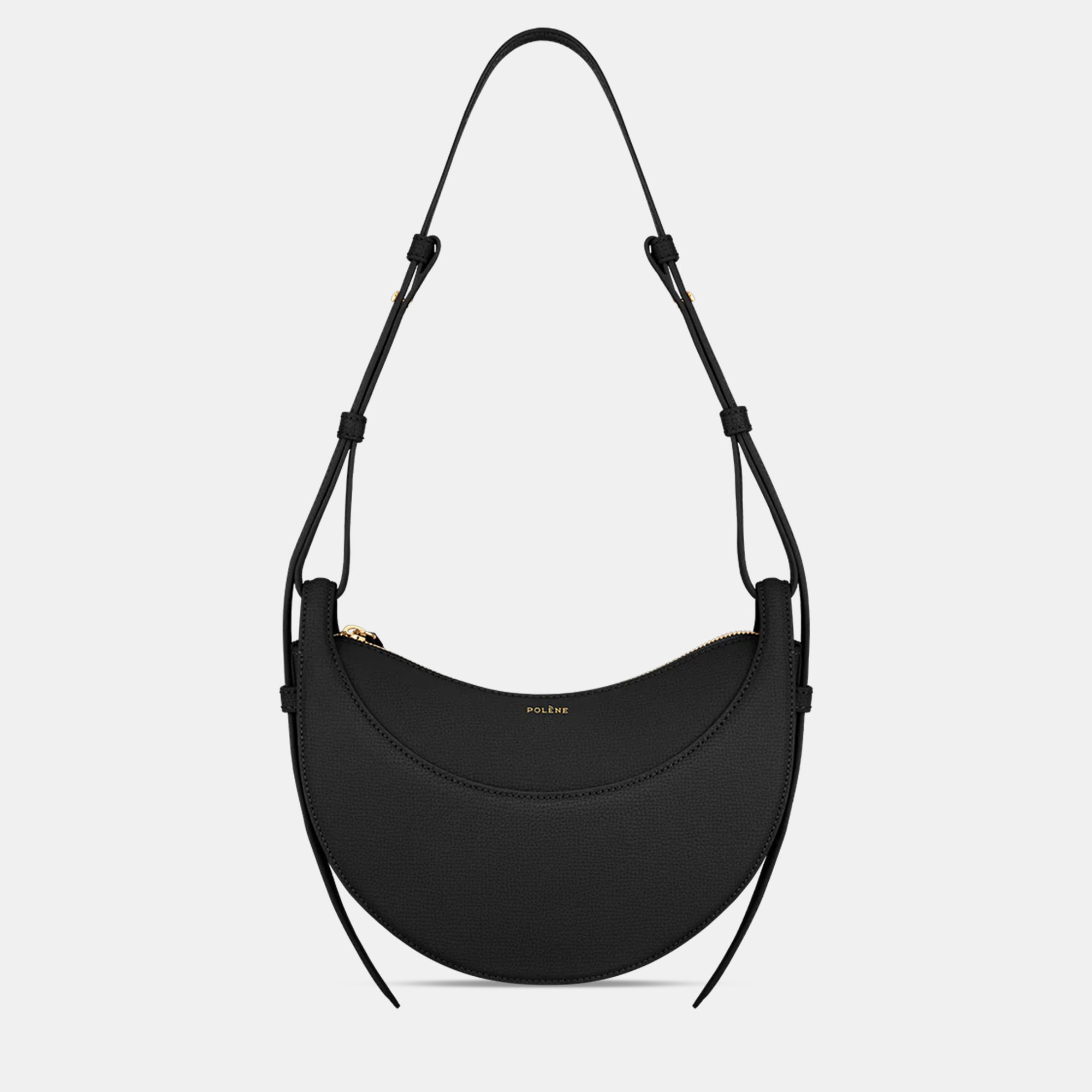 

Polene Numero-Dix Grained Black Edition Calfskin Handbag
