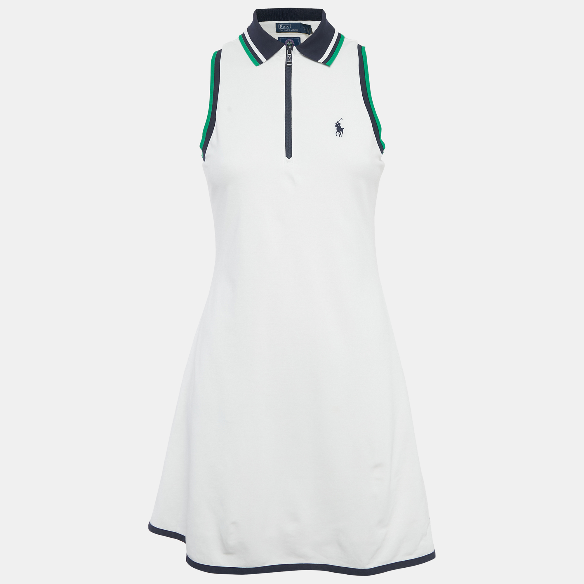 

Polo Ralph Lauren White Jersey The Championships Dress XS