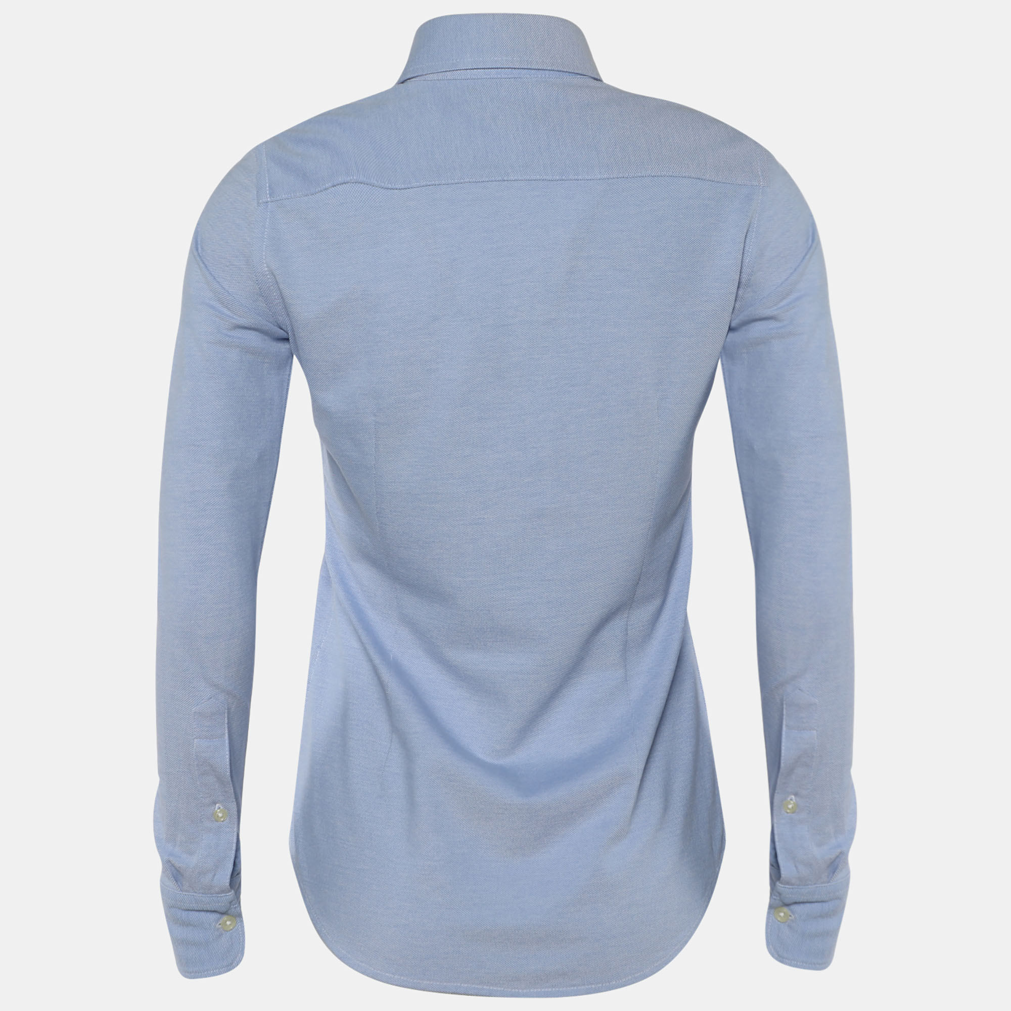 

Polo Ralph Lauren Blue Cotton Embroidered Long Sleeve Shirt