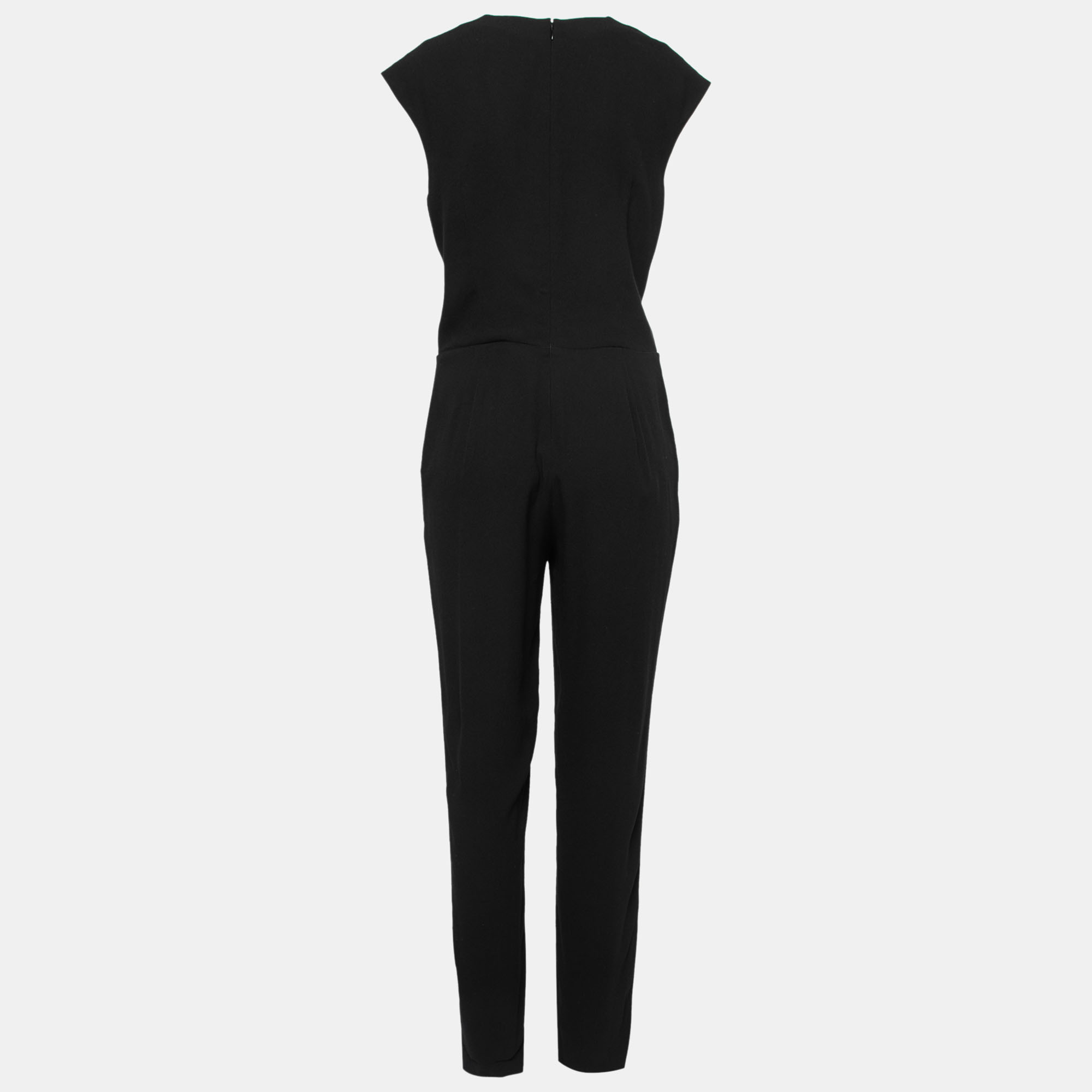 Polo Ralph Lauren Black Crepe Jumpsuit S  - buy with discount